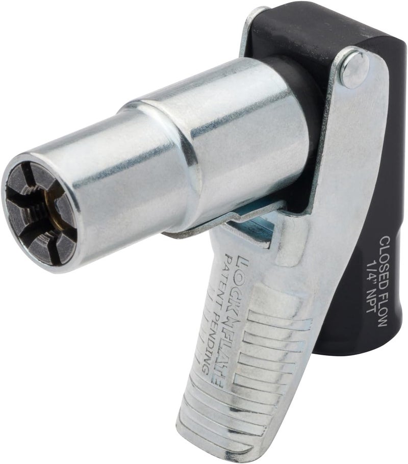 LockNFlate ® 90-Degree Air Chuck (Closed Flow 90°) - Image 1